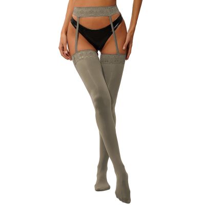 Womens Lingerie Hollow Out Pantyhose Sheer Stockings Patchwork Nightwear Mesh